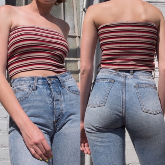 🚫SOLD🚫NWT brandy melville jenny tube top - Picture 4 of 5